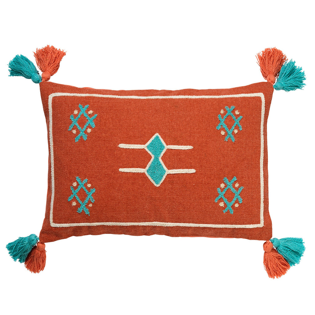 Dutch Decor Zina - Kussen 40x60 cm - Katoen - Kreeftenbisque - Roze