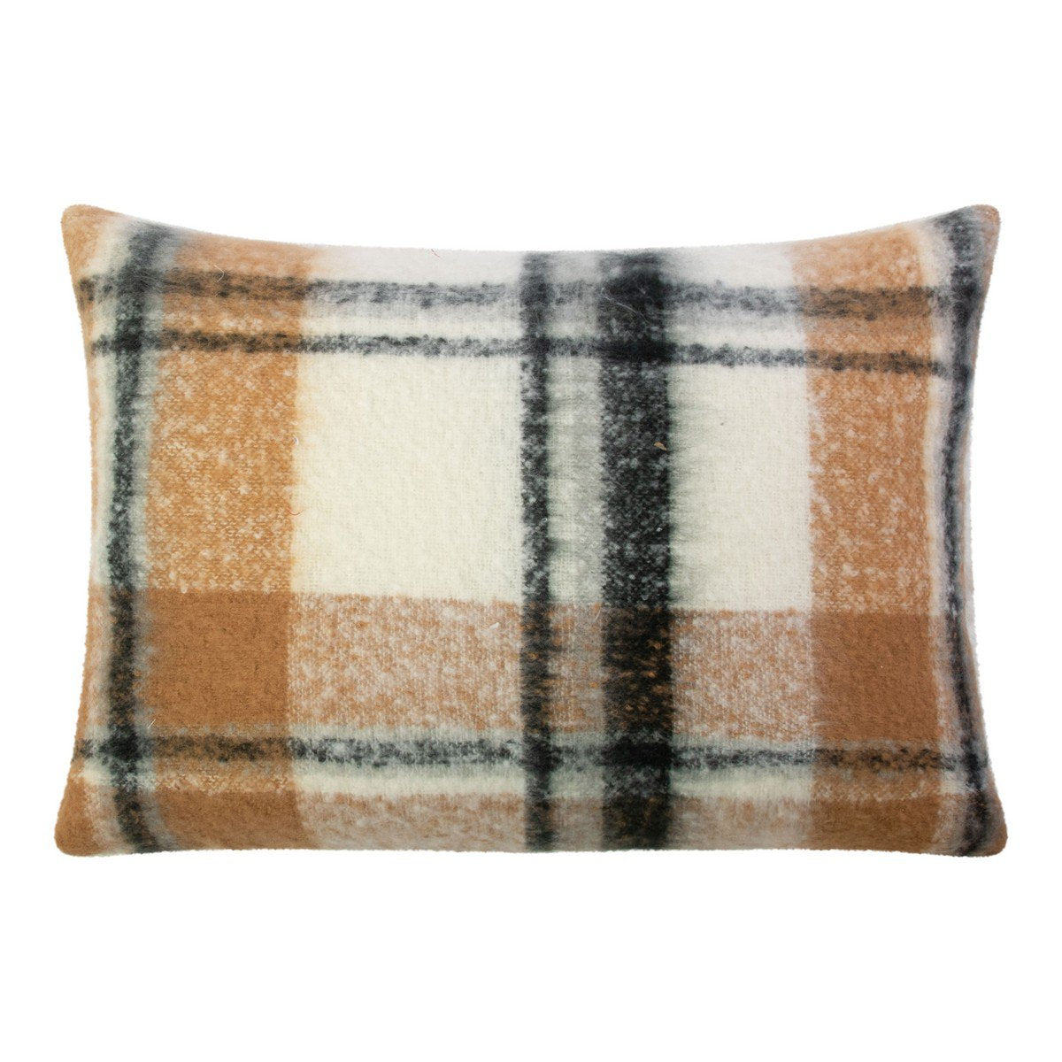 Kussen ruit boucle beige 40x60cm