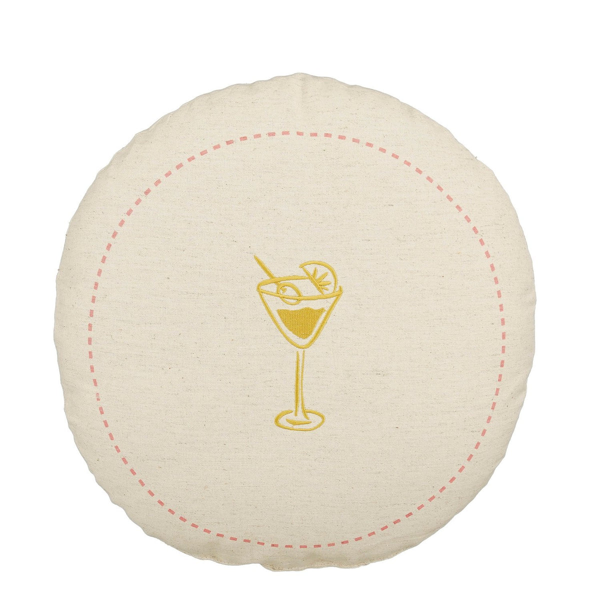 Kussen cocktail oker