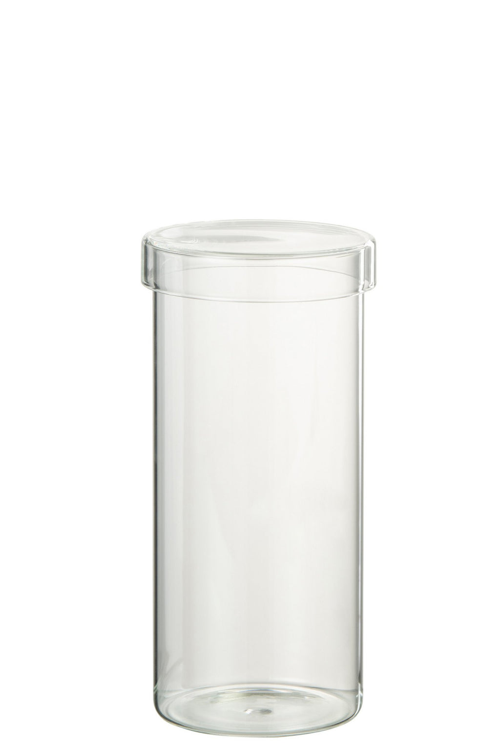 J-Line voorraadpot Lisa - glas - transparant - large