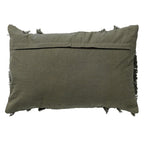 Nederlands decor Fara - Cushion Cotton 40x60 cm bieslook - groen