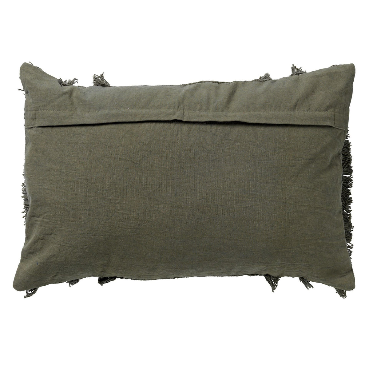 Nederlands decor Fara - Cushion Cotton 40x60 cm bieslook - groen