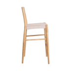 Freya outdoor teakhouten barstoel - 46x46x109 cm