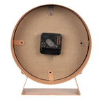 Tafelklok 24 cm Bruin MDF Tafelklokken Binnen