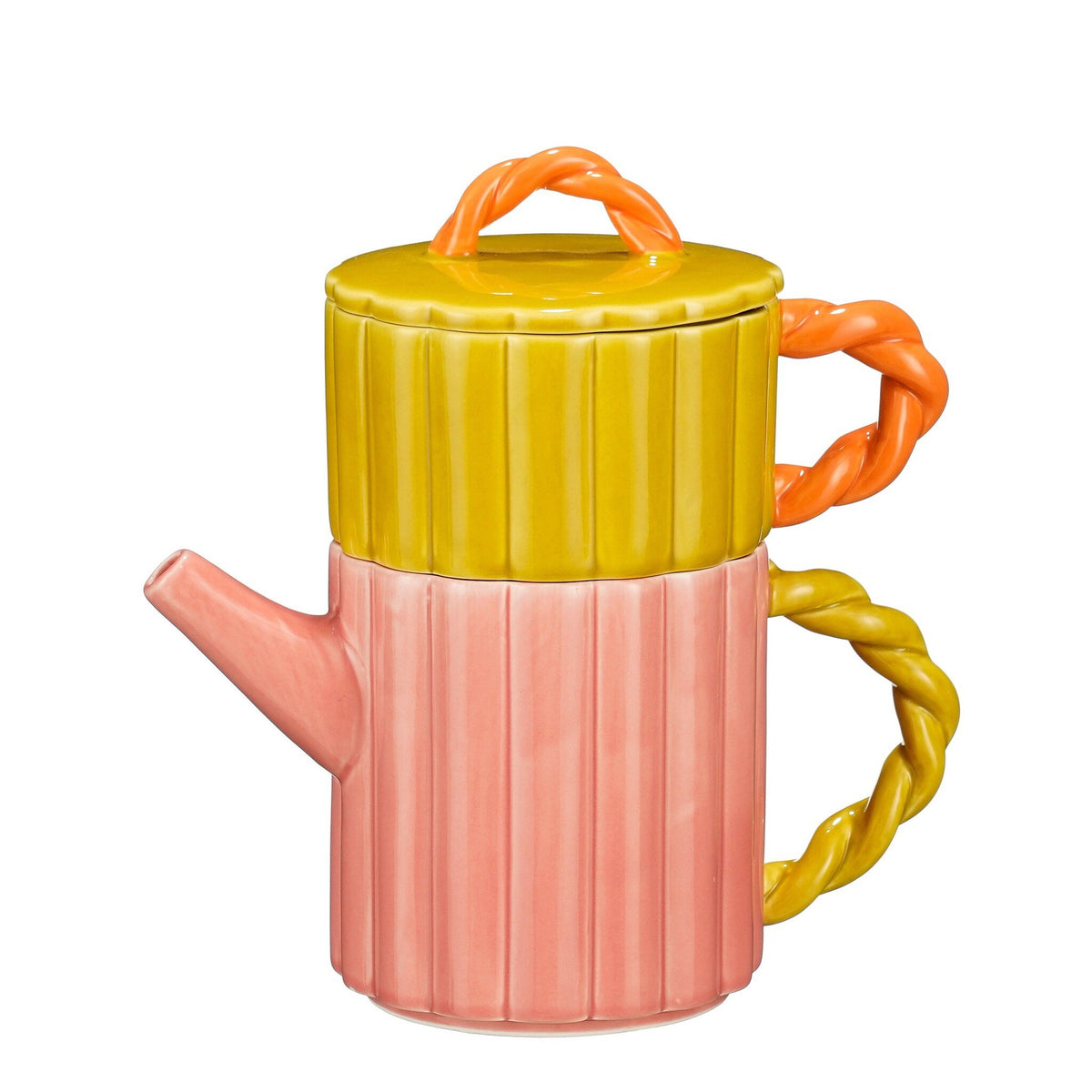 Lizzy theepot mok roze