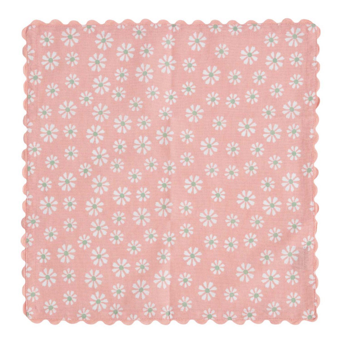 Daisy bloemen servet mix kleuren 40x40 (set van 3)