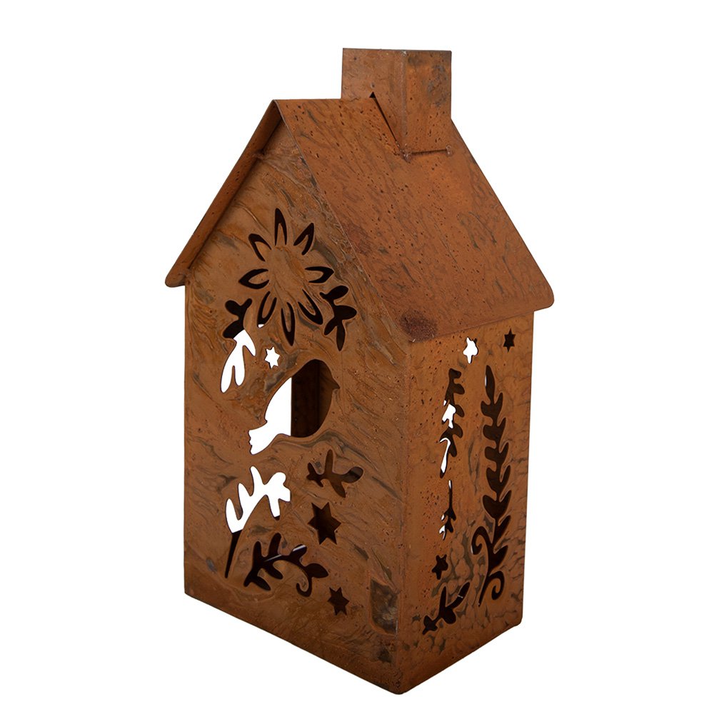 Decoratie Beeld 11x15x26 cm Bruin Metaal