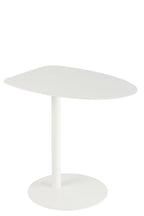 J-Line bijzettafel Ice - metaal - wit