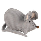 Deurstopper Muis 28x15x16 cm Grijs Synthetisch