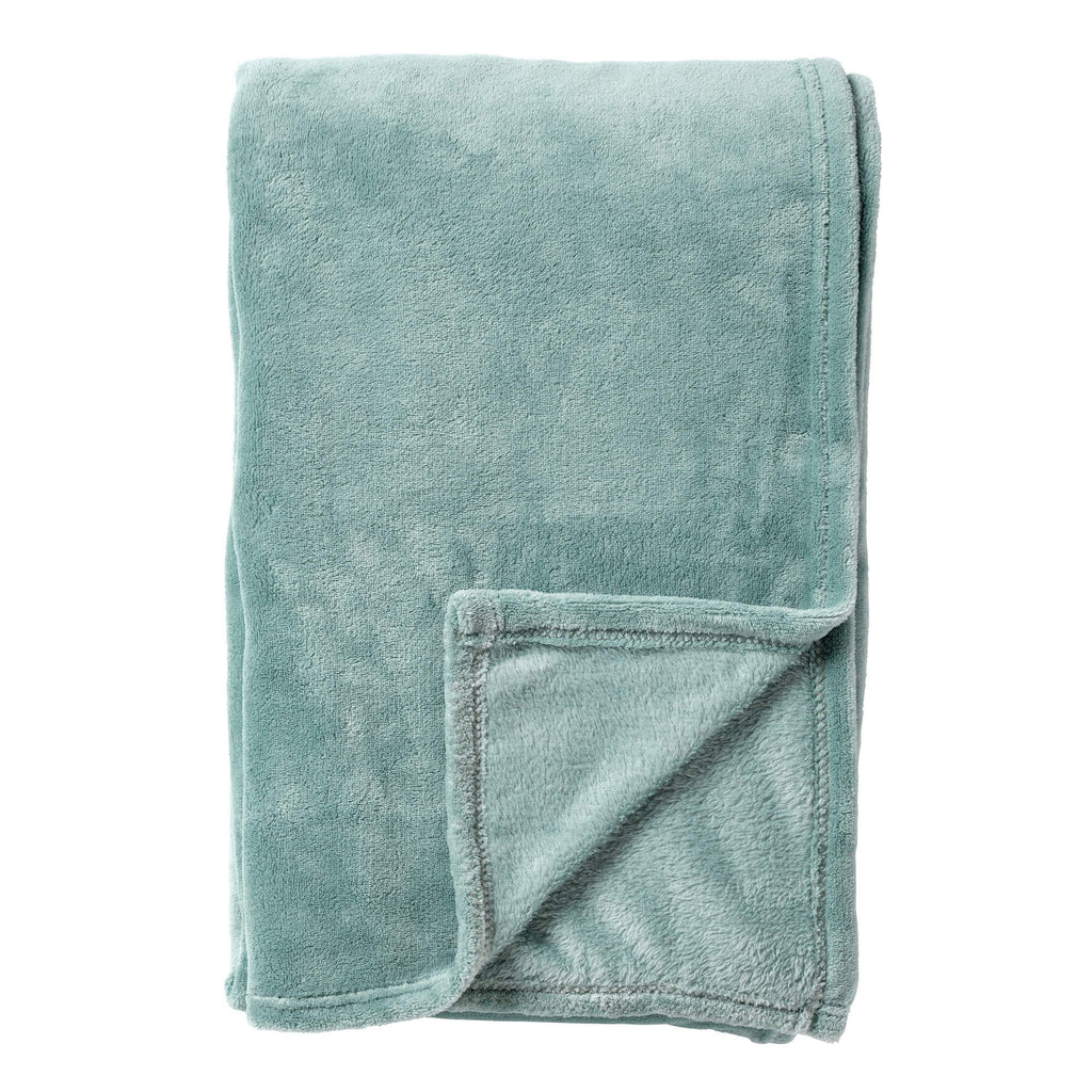 Dutch Decor Owen - Plaid 130x160 cm - Jadeiet - groen