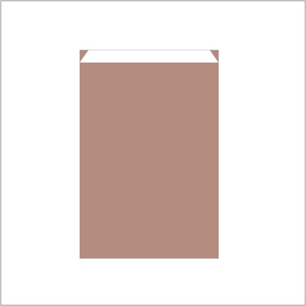 Vlak zakje – Rose-Poudre – 11 x 17 cm – 250 stuks