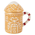 Mok Gingerbread house 350 ml Bruin Keramiek