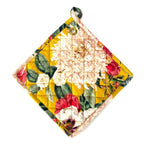 Potholders Janne Ocre, set of 2