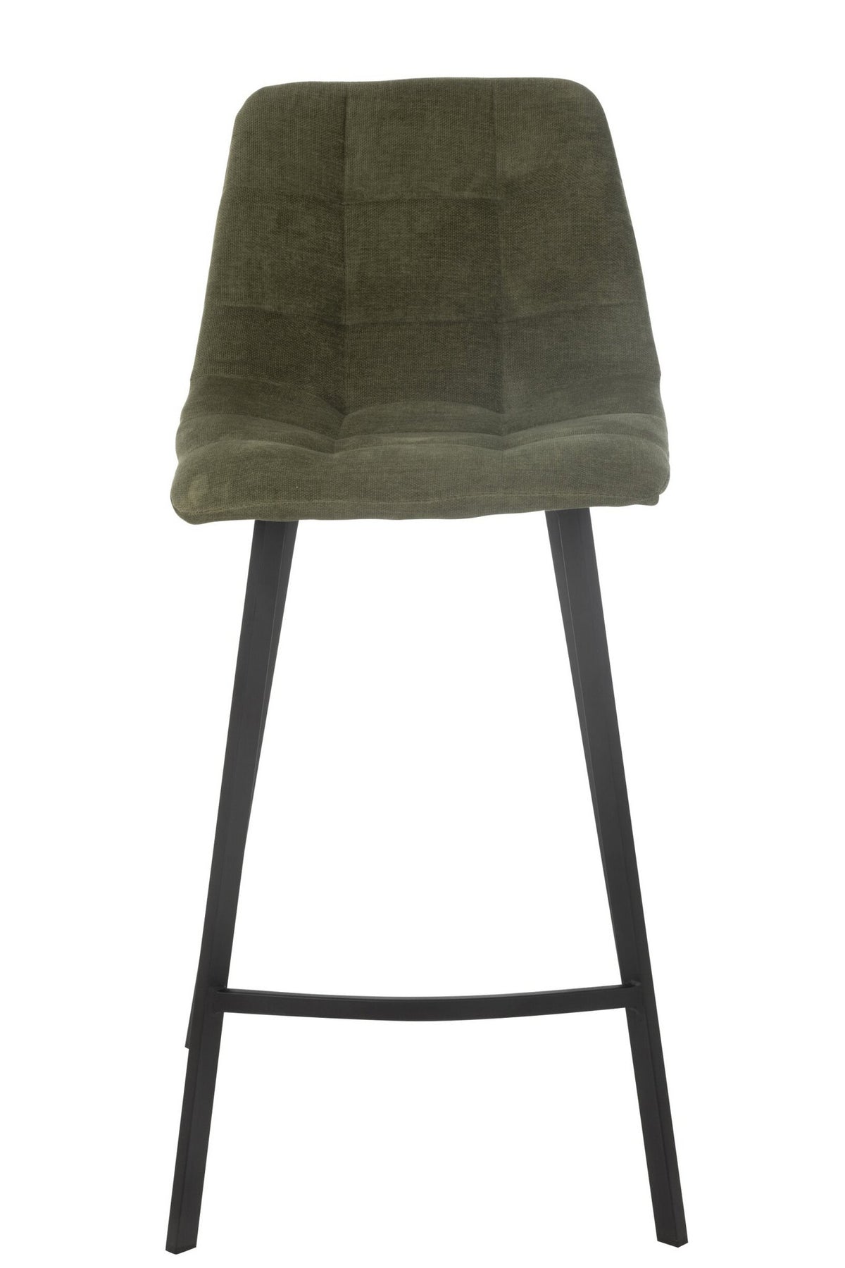 J-Line Barstoel Kent Metaal/Polyester Groen