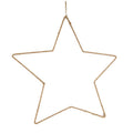 Jute hanger ster 58x58cm naturel