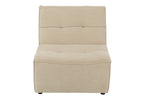 J-Line sofa grid - populierenhout/schuim - beige