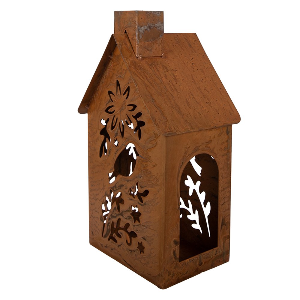 Decoratie Beeld 11x15x26 cm Bruin Metaal
