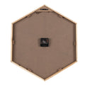 Wandklok 50 cm Zwart Bruin Hout Muurklok
