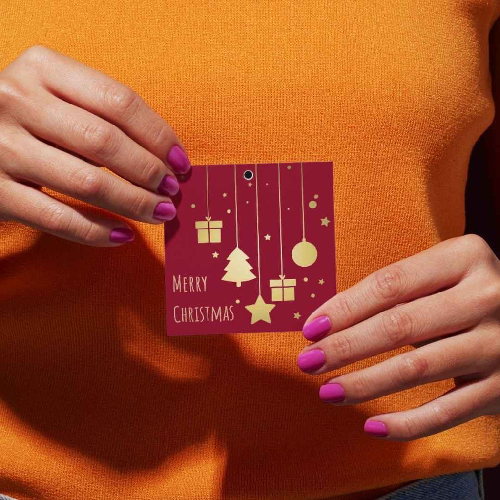Cadeaukaartje – “Merry Christmas” – 20 Stuks