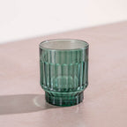 Glas 30cl groene tint - Set van 4