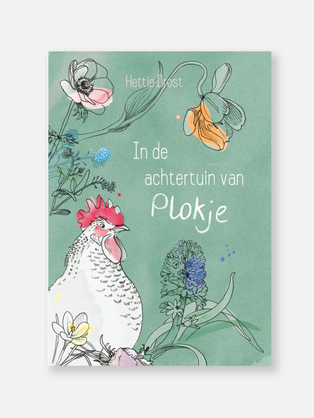 Prentenboek 'In de achtertuin van Plokje'