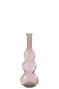 J-Line vloervaas - glas - zalmroze
