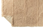 J-Line deken Moutie - polyester - beige