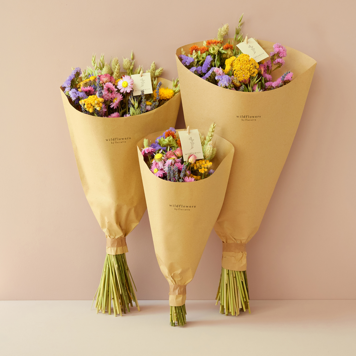 Droogbloemen Veldboeket – Multi