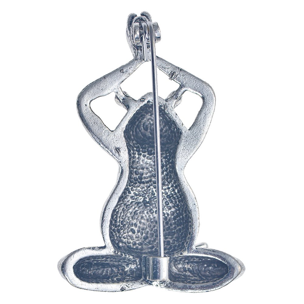 Broche Dames Zilverkleurig, Metaal null