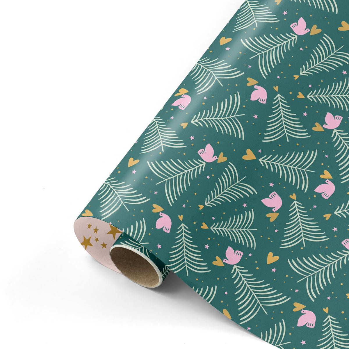 Peaceful Pines - Rollen cadeaupapier - 10 stuks