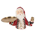 Kerstdecoratie Beeld Kerstman 35x22x25 cm Rood Kunststof