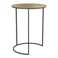 Bijzettafel Aghleam nikkel 50x32cm
