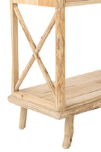 J-Line Consoletafel Chamonix - dennenhout - naturel
