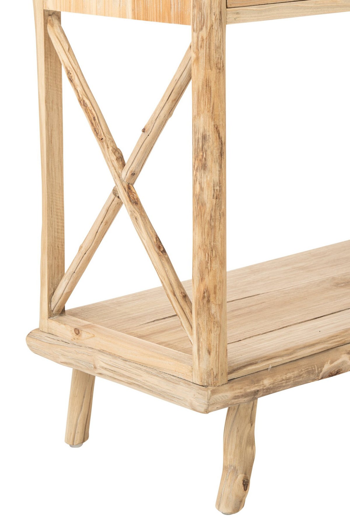 J-Line Consoletafel Chamonix - dennenhout - naturel