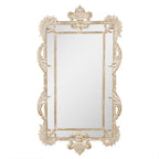 Mirror 45x3x81 cm Beige MDF Wall Mirror