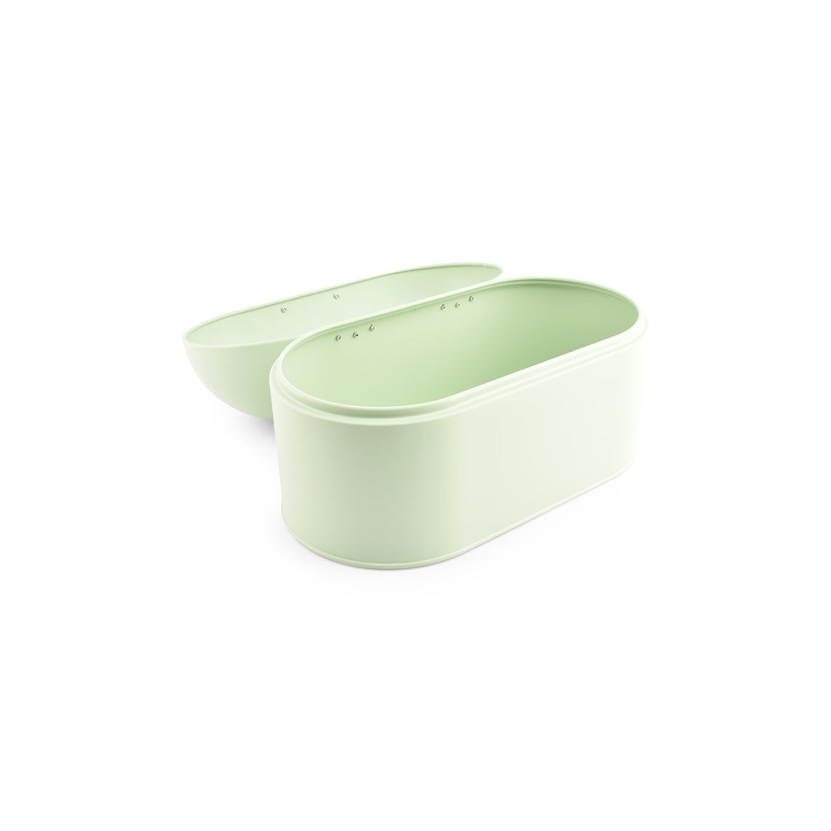 Broodtrommel 33,5x18xH21,5cm groen Fris