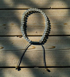 Dames armband Bergkristal 4 mm hartjes