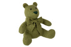 J-Line Deurstopper beer - polyester - olijfgroen