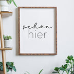 Leuk hier - Poster 5er set