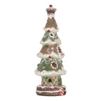 Decoratie Kerstboom 3xAAA Bruin Kunststof
