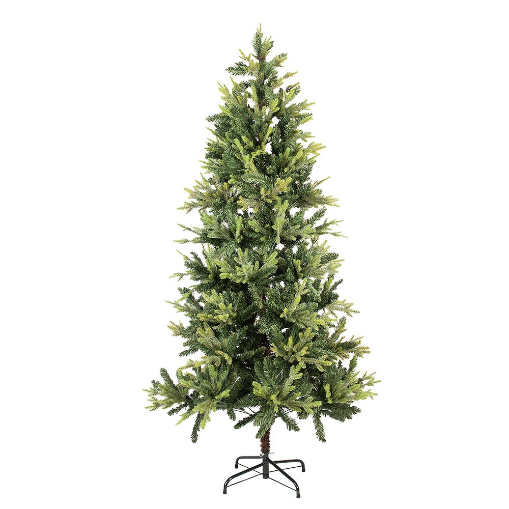 Kerstboom Groen, Kunststof en Metaal 85x85x180 cm