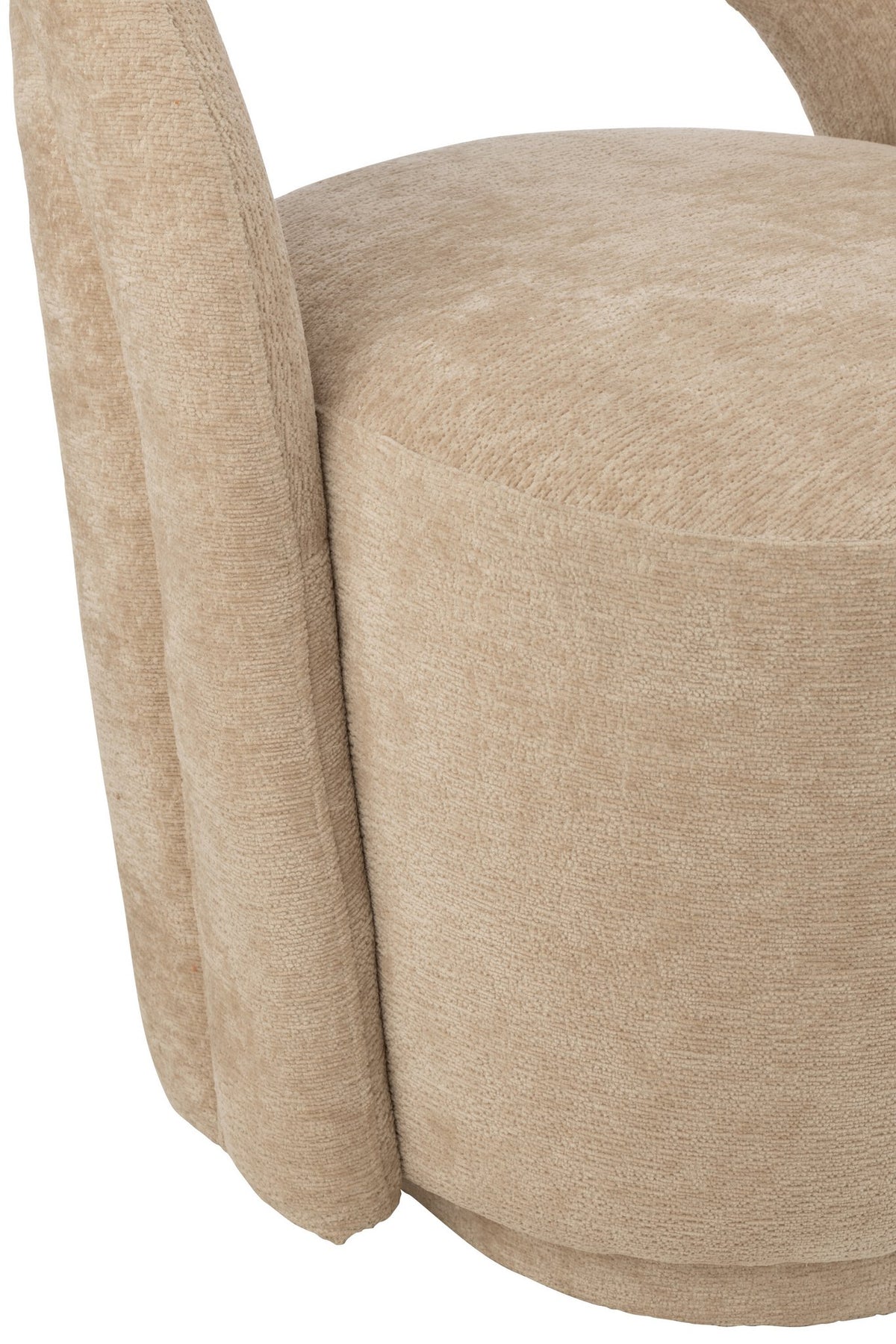 J-Line zetel Accent - textiel - beige