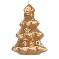 Kersthanger Kerstboom 6x5x9 cm Bruin Keramiek