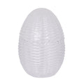 Glazen potje Ei Ø 8x12 cm Transparant Glas