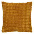 Dutch Decor Rome - Kussen 45x45 cm - Effen kleur - 3D textuur - Chai Tea - Geel