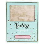 Fotolijst 15x10 cm Turquoise Hout Fotokader