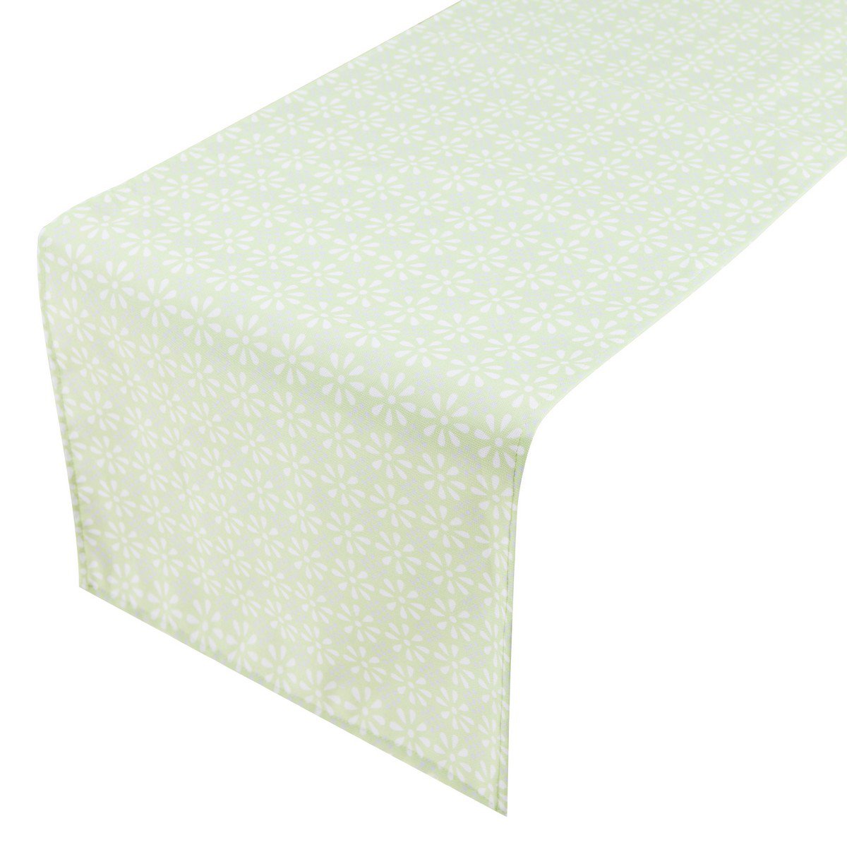 Daisy Flower Outdoor zitkussen groen 42x145cm
