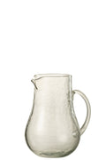 J-Line L karaf - glas - transparant