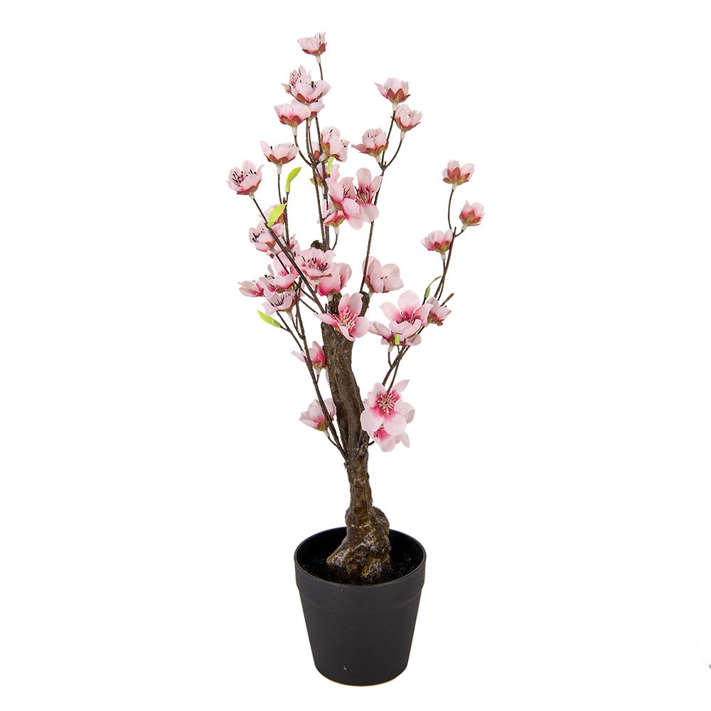 Kunst Kersenbloesem 48 cm Roze Kunststof