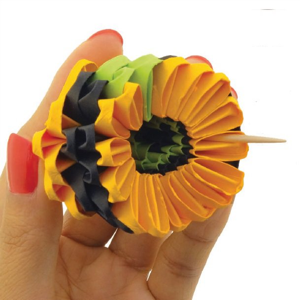 3D Model Origami Slak- Papier